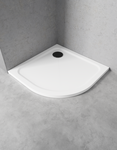 Platos de ducha semicirculares