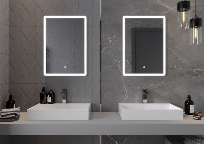 Lustra łazienkowe 80x100cm