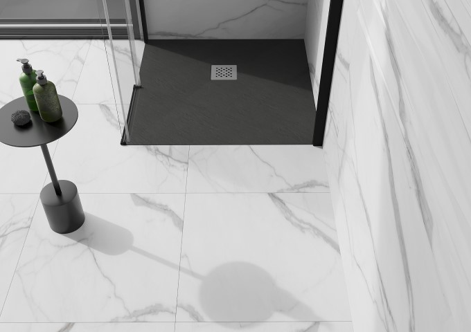 Platos de ducha cuadrados estructura