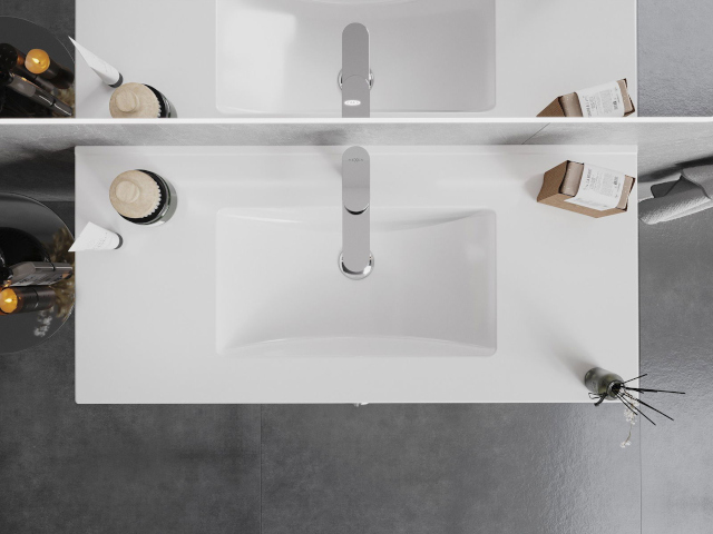 Armario para baño con lavabo 45 cm