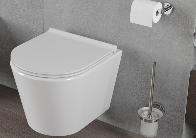 Contenedores y escobillas de WC redondas