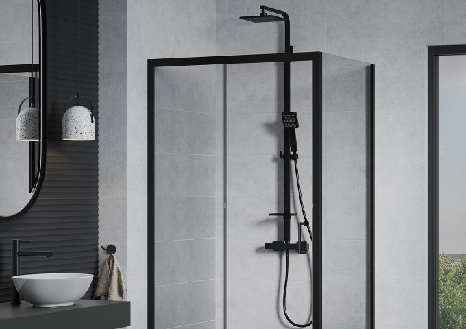 Sistemas de duchas sobrelpavientos con rociador