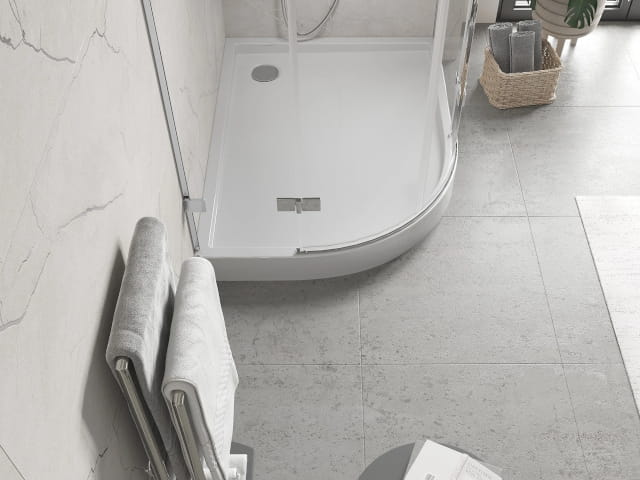 Azulejos de gres 60x60 en el baño