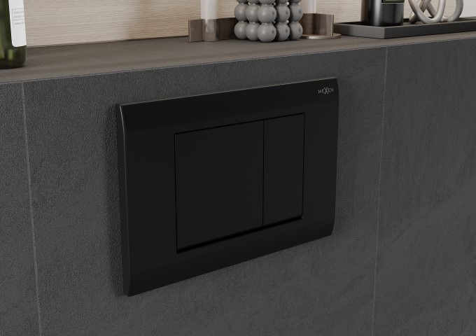 Botones de descarga negro mate