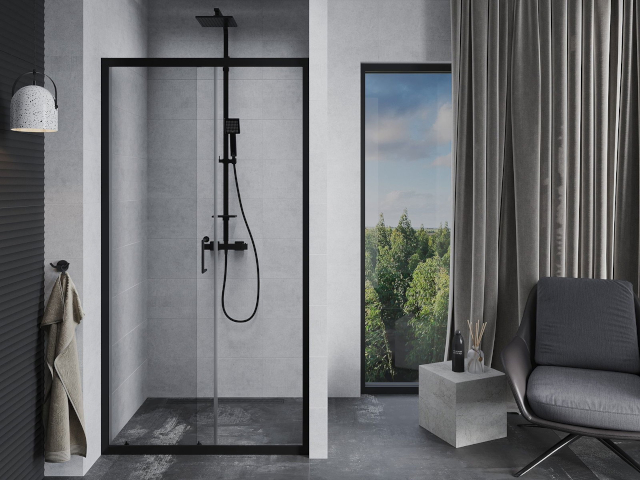 Columna de baño en decoración de baño