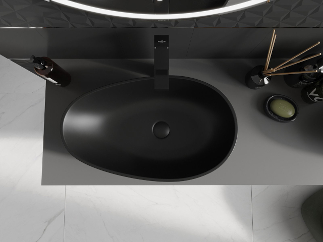 Armario a altura en el baño