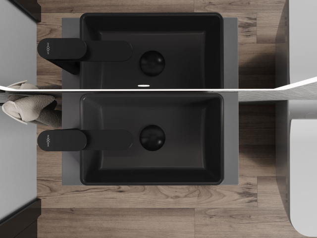 Mueble de baño bajo lavabo 60 cm