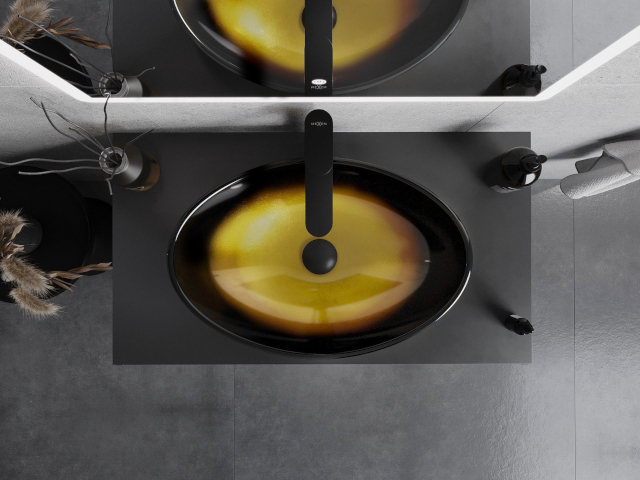 Armario de baño para lavabo sobre encimera 80