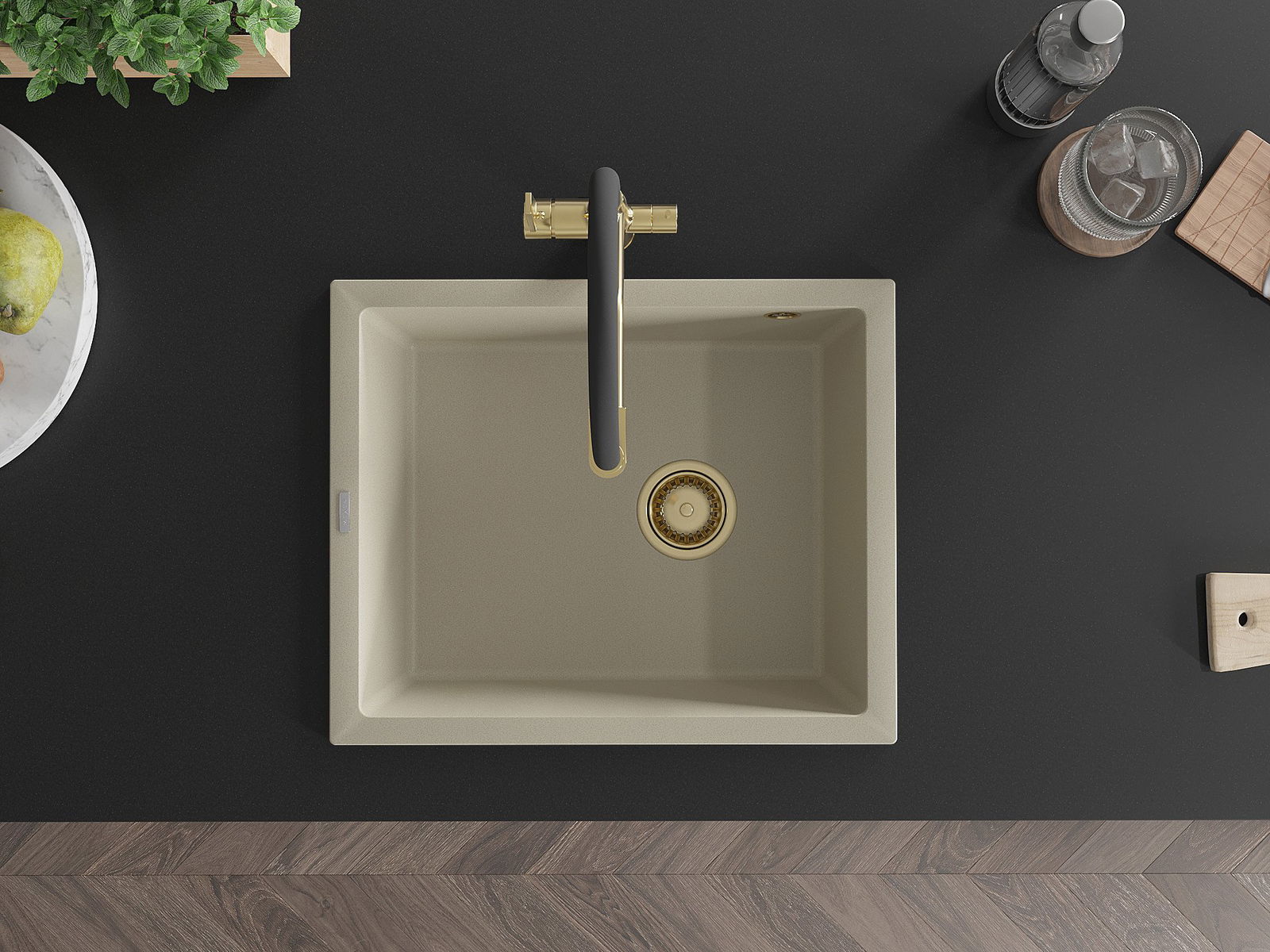 Fregadero bajo encimera Mexen