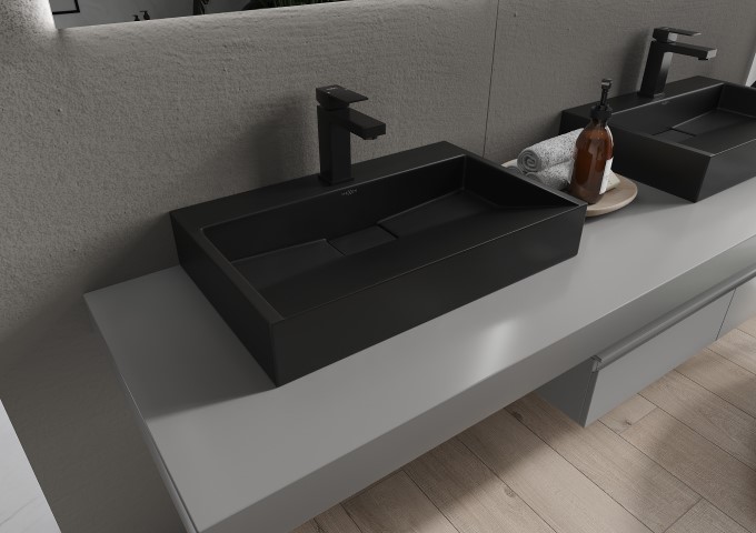 lavabos modernos de conglomerado