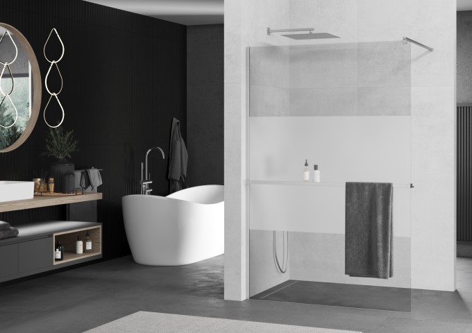 Conjuntos de ducha puntuales cuadrados