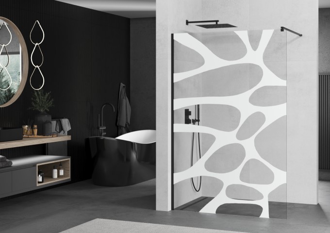 Sujetadores de ducha grafito