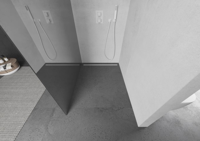 Mamparas de ducha espejo