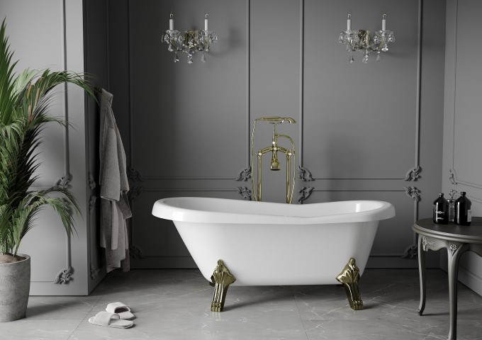 banera autónoma en patas