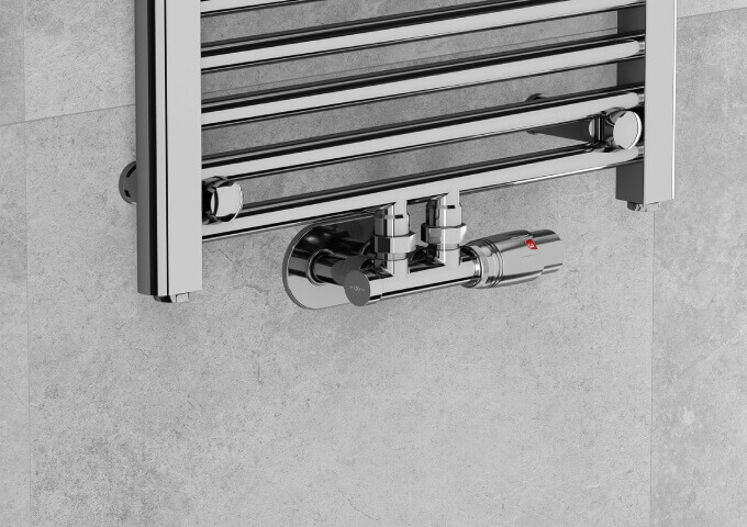 Válvula de radiador angular Mexen