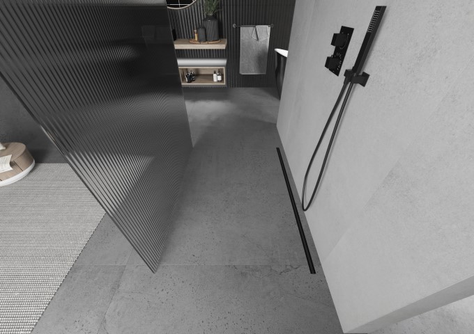 conexión angular negra