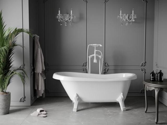 Estanterías de baño sin invasión