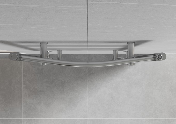 radiador de baño cromo