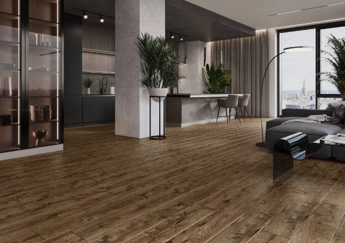 Mexen Orange Breach paneles vinílicos de clic