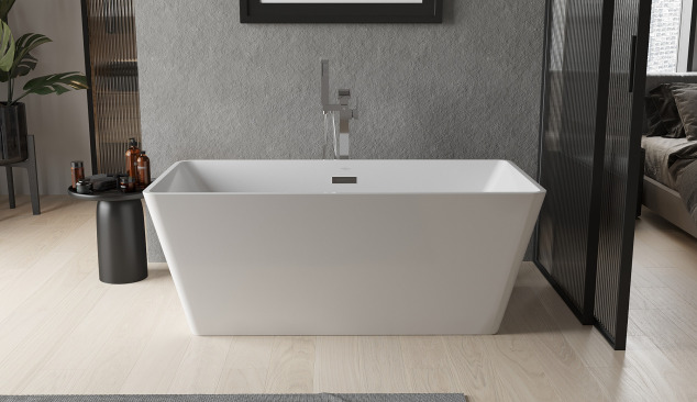 Baño en un ambiente industrial