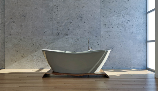 Diseño de grifos de bañera con termostato