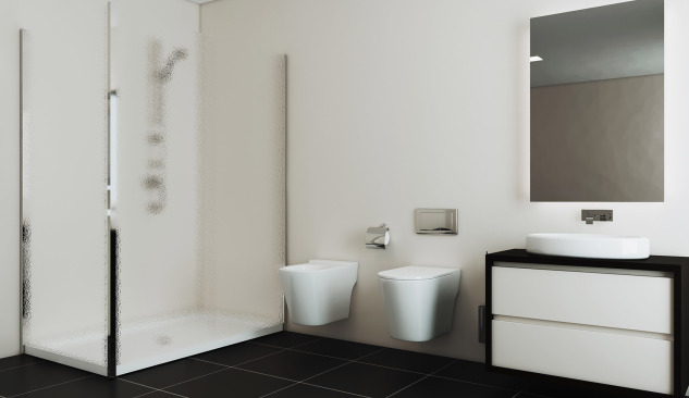 ¿Son una buena solución los bastidores empotrados para WC colocados en una esquina o con ventilación?