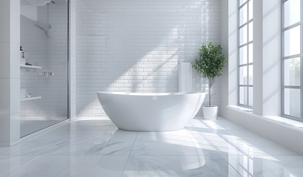 ¿Qué junta elegir para azulejos blancos? Colores, efectos y consejos prácticos de decoración