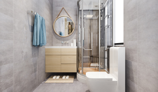 ¿Cómo cuidar una ducha semicircular?