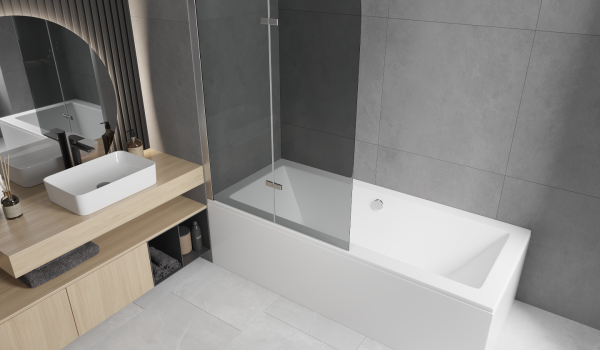 Ventajas e inconvenientes de la bañera con mampara