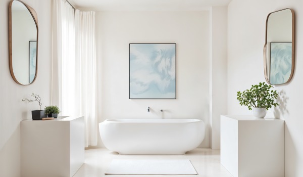 Baño con pocas baldosas: ¿dónde usarlas y con qué reemplazarlas? Inspiraciones y diseños