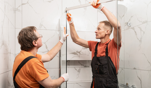 ¿Cómo instalar una mampara de ducha?