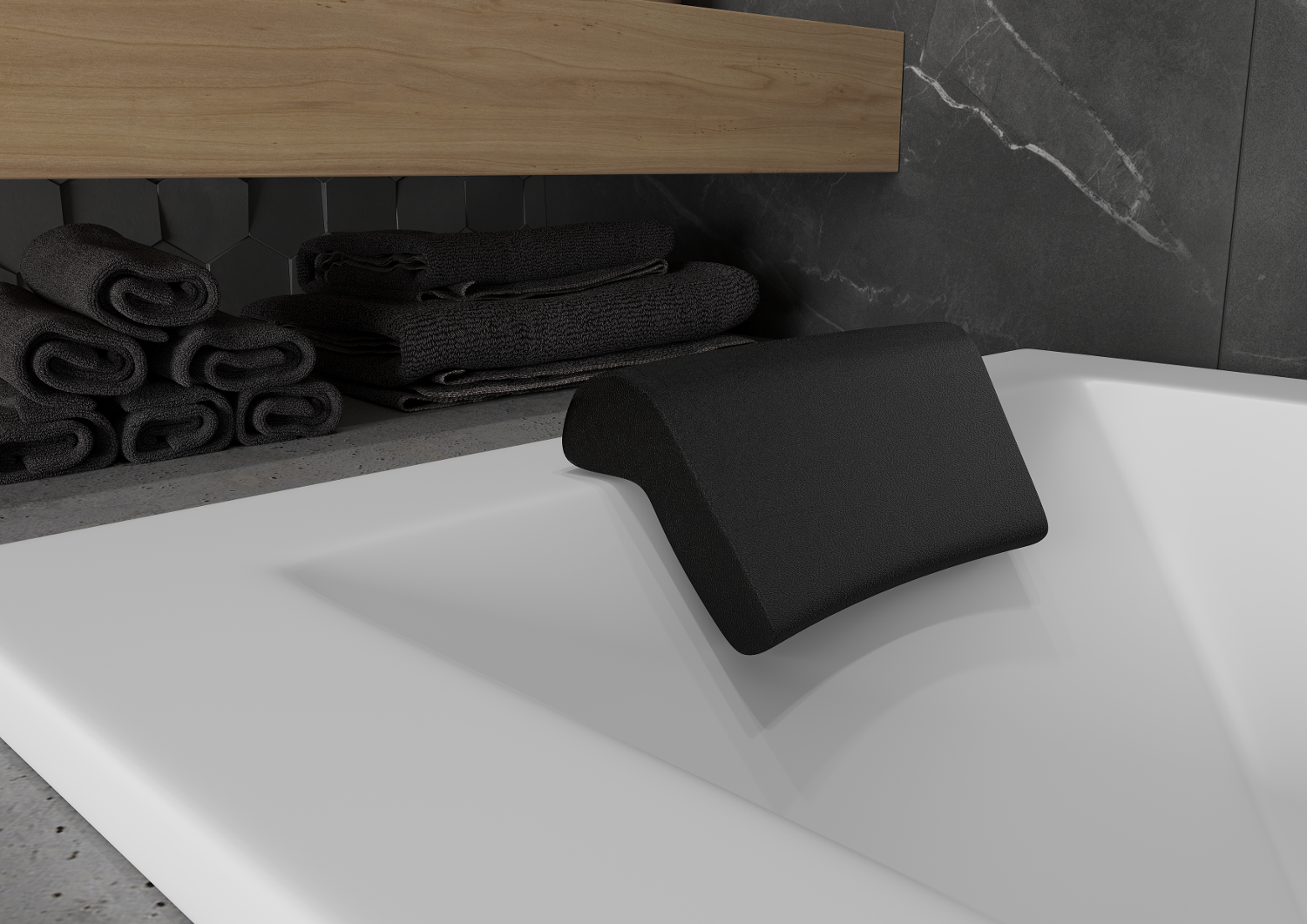 Reposacabezas de bañera - spa en casa