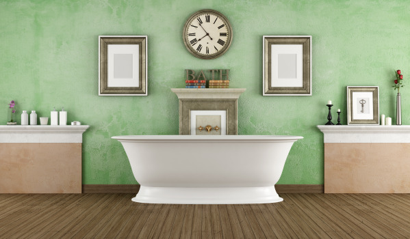 ¿Cómo instalar una bañera exenta?