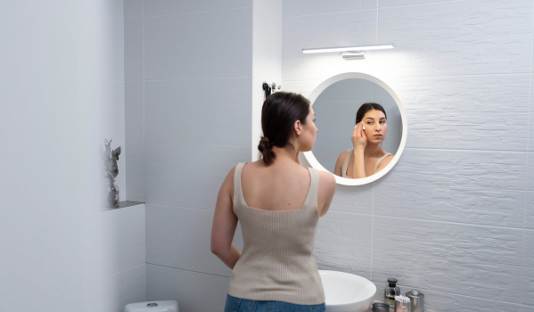 ¿Cómo iluminar el espejo del baño? ¿Qué potencia de bombilla para el baño?