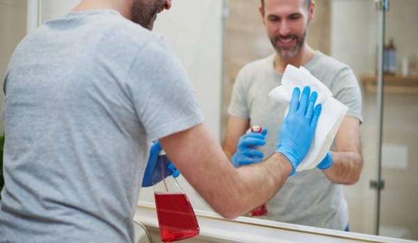 ¿Cómo cuidar el espejo del baño para mantener su brillo durante años?